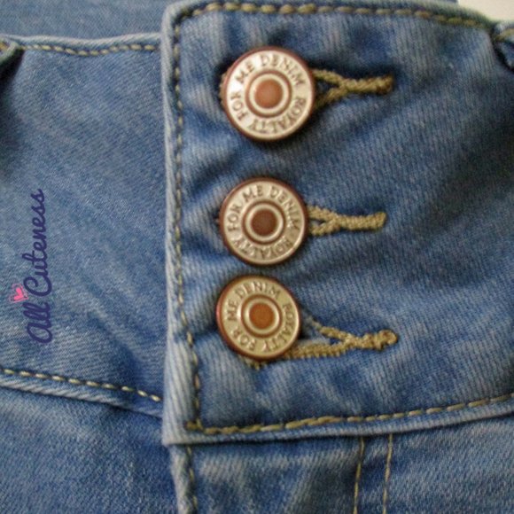 ROYALTY FOR ME Denim High Rise Skinny Jeans Size 6 - Picture 5 of 9